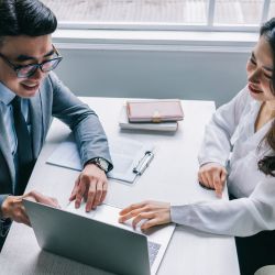 Meeting with insurance agent